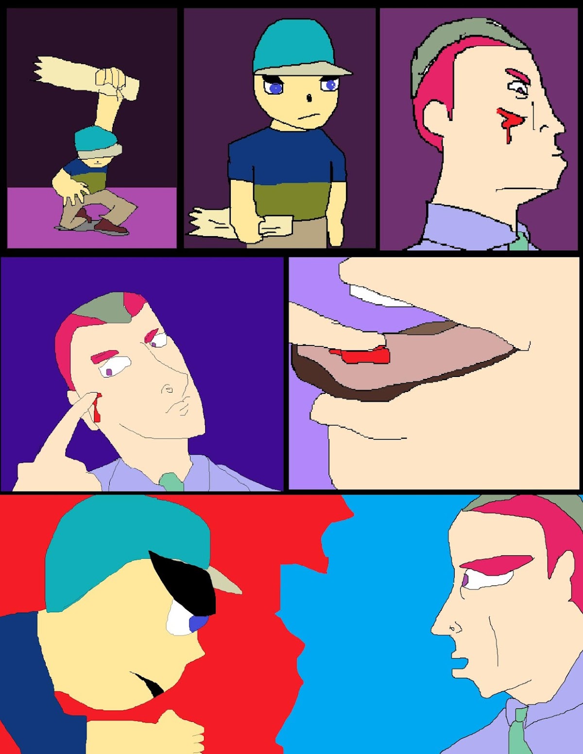 PAINT BATTLE (E.Wall) Chapter 1 page 16 - Chapter 1 : EIICHIRO VS NOBORU PT 1: EIICHIRO W