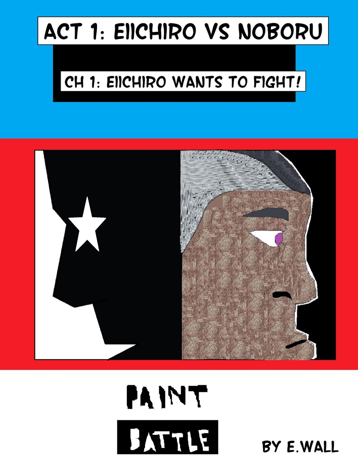 PAINT BATTLE (E.Wall) Chapter 1 page 8 - Chapter 1 : EIICHIRO VS NOBORU PT 1: EIICHIRO W