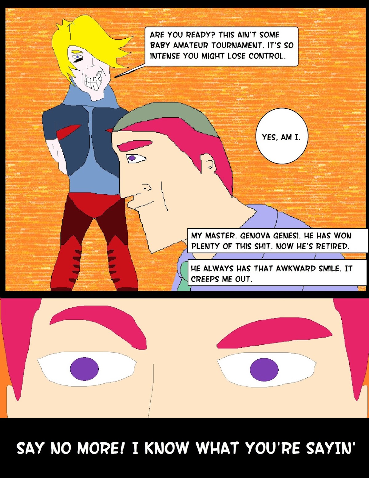 PAINT BATTLE (E.Wall) Chapter 1 page 9 - Chapter 1 : EIICHIRO VS NOBORU PT 1: EIICHIRO W