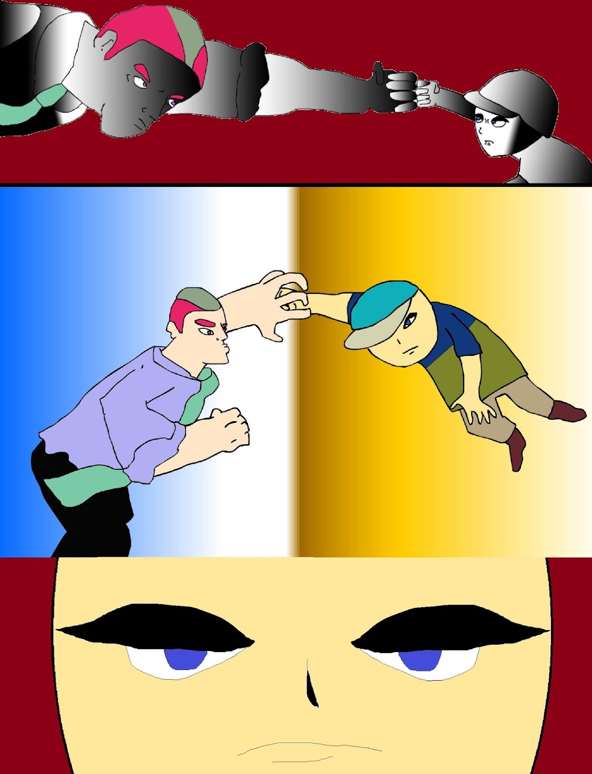 PAINT BATTLE (E.Wall) Chapter 2 page 2 - Chapter 2 : EvN Pt.2: Bloodless