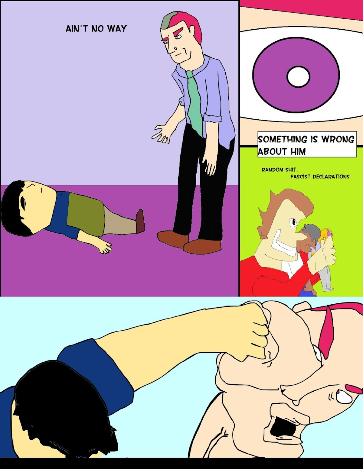 PAINT BATTLE (E.Wall) Chapter 2 page 8 - Chapter 2 : EvN Pt.2: Bloodless