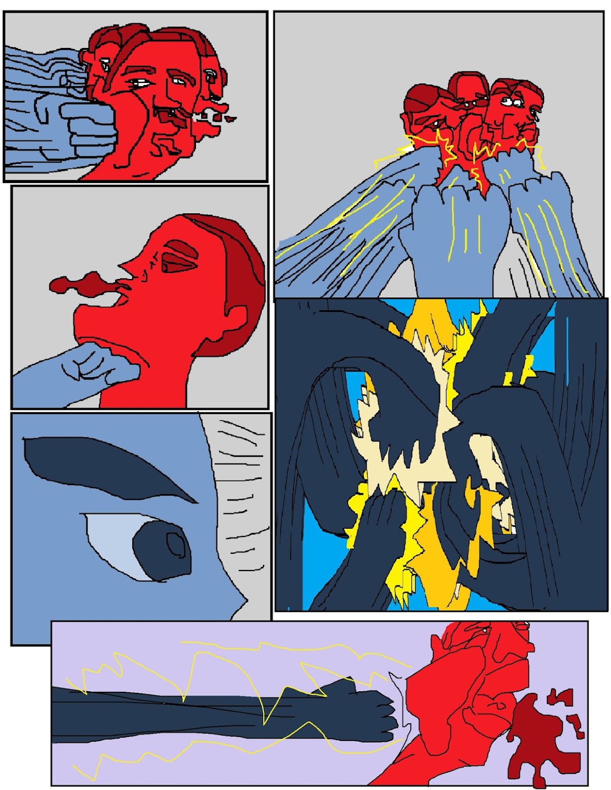PAINT BATTLE (E.Wall) Chapter 2 page 9 - Chapter 2 : EvN Pt.2: Bloodless