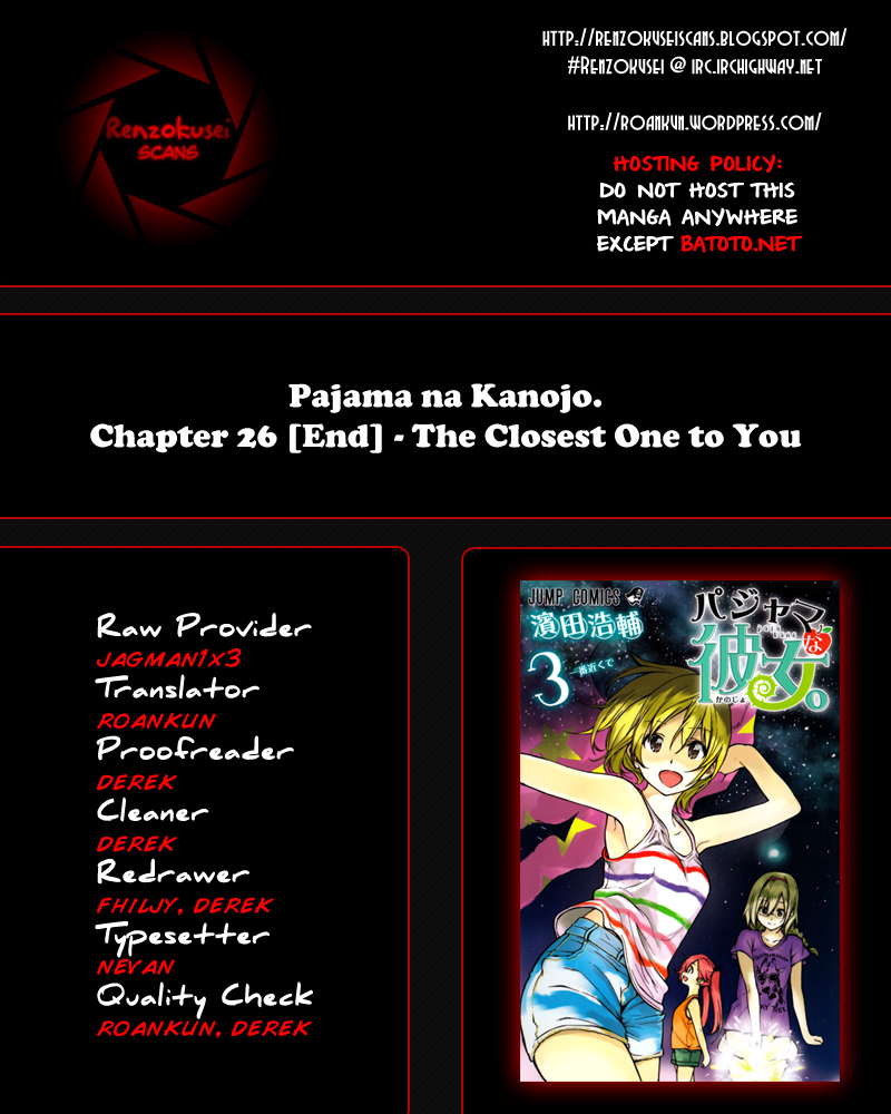 Pajama na Kanojo Chapter 26 page 1 - Chapter 26: The Closest One to You