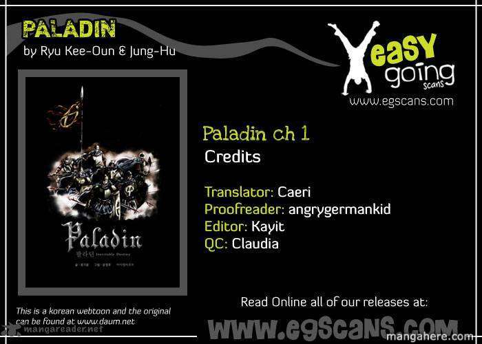 Paladin Chapter 1 page 2 - Chapter 1