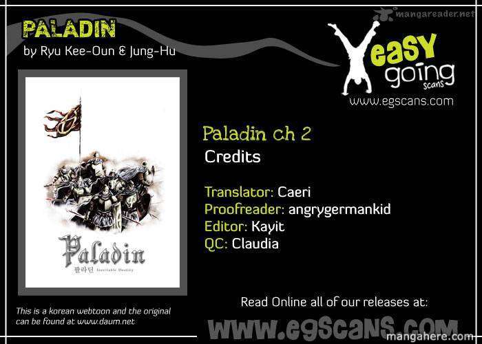 Paladin Chapter 2 page 1 - Chapter 2