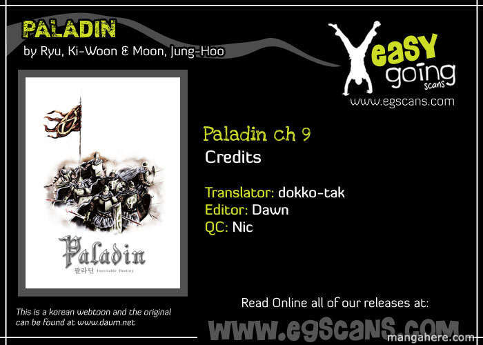 Paladin Chapter 9 page 1 - Chapter 9