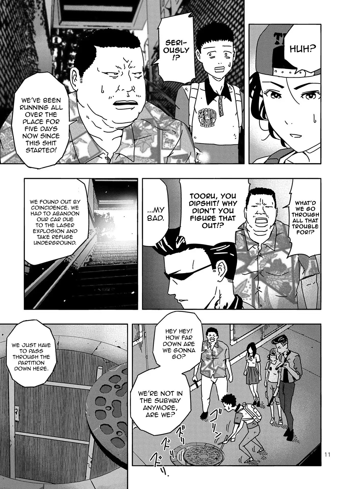 Pandamic Chapter 5 page 11 - Chapter 5: Encounter in the Depths