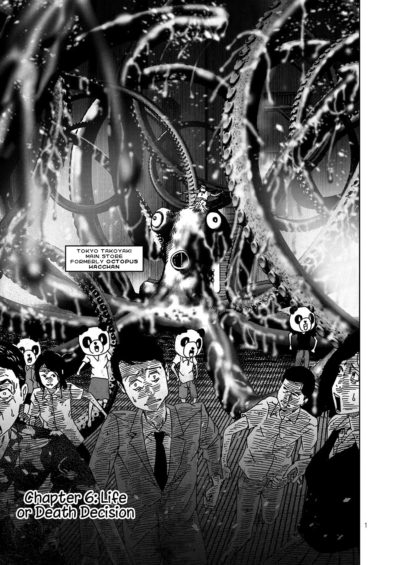 Pandamic Chapter 6 page 1 - Chapter 6: Life or Death Decision