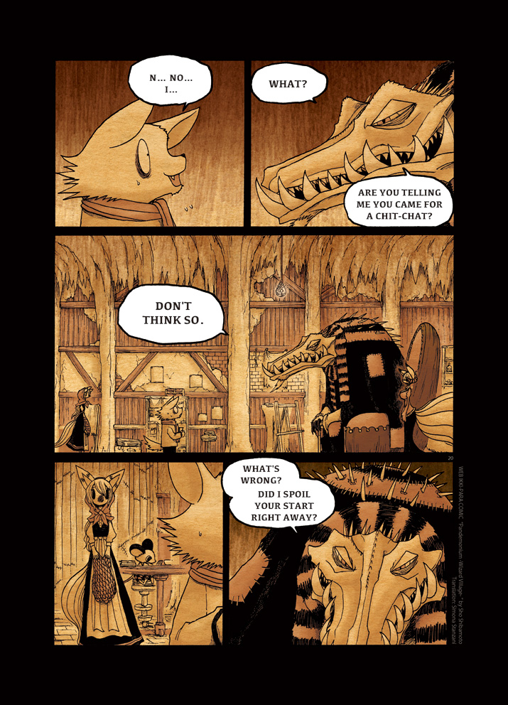 Pandemonium - Majutsushi no Mura Chapter 4 page 20 - Chapter 4
