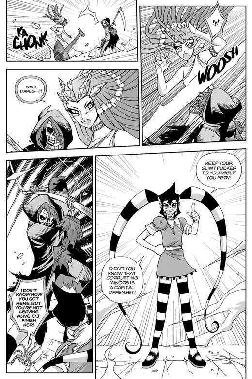 Pandora: A Death Jr. Manga Chapter 5 page 22 - Chapter 5