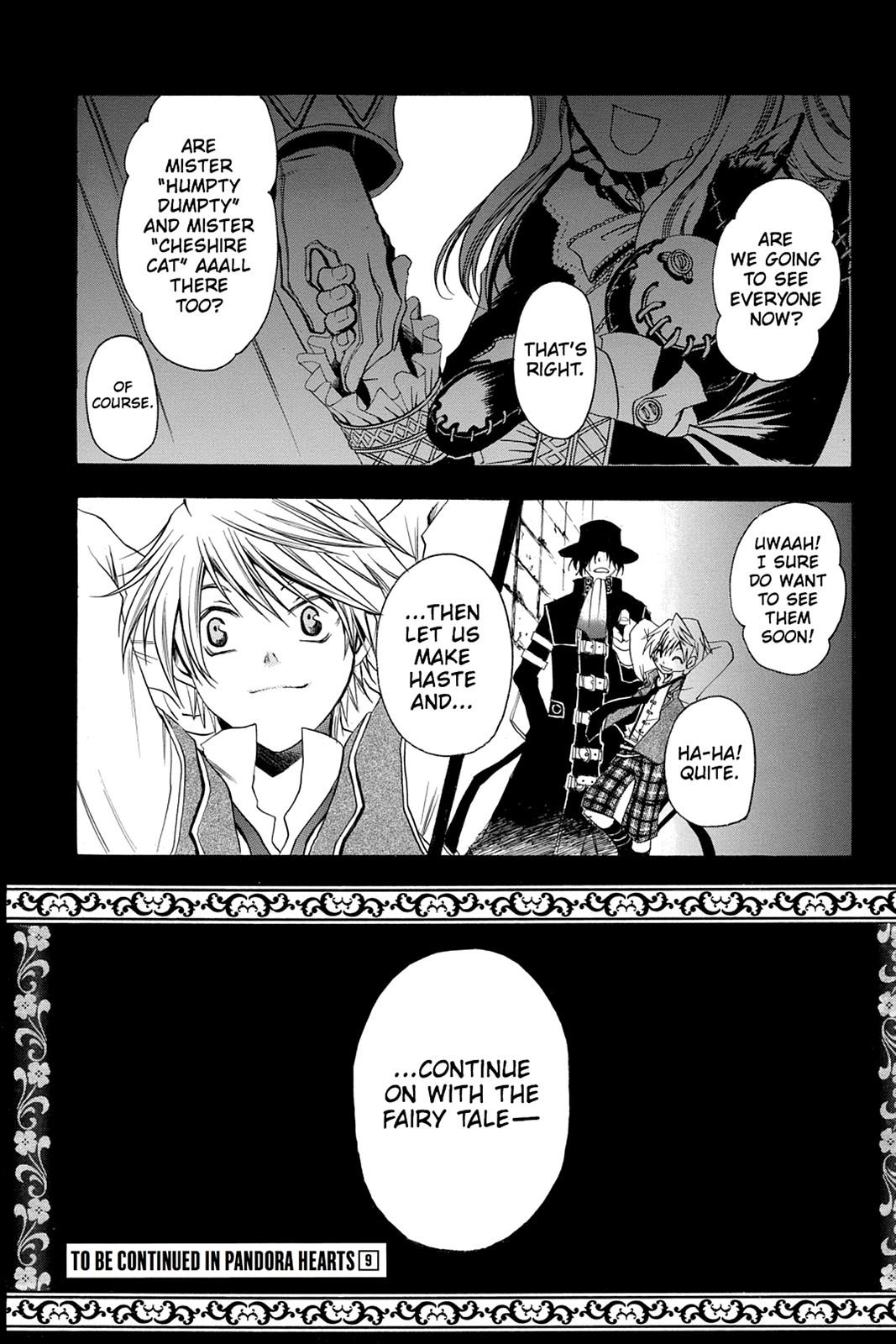 Pandora Hearts Chapter 33.5 page 47 - Chapter 33.5