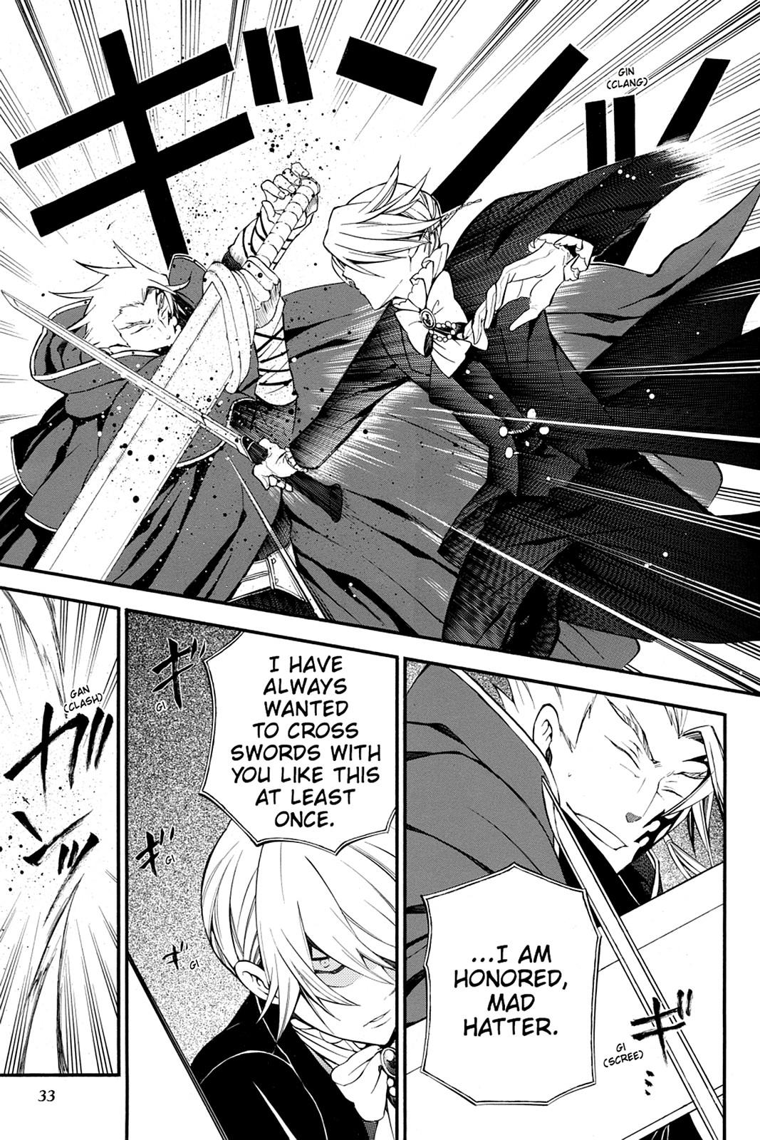 Pandora Hearts Chapter 54 page 33 - Chapter 54