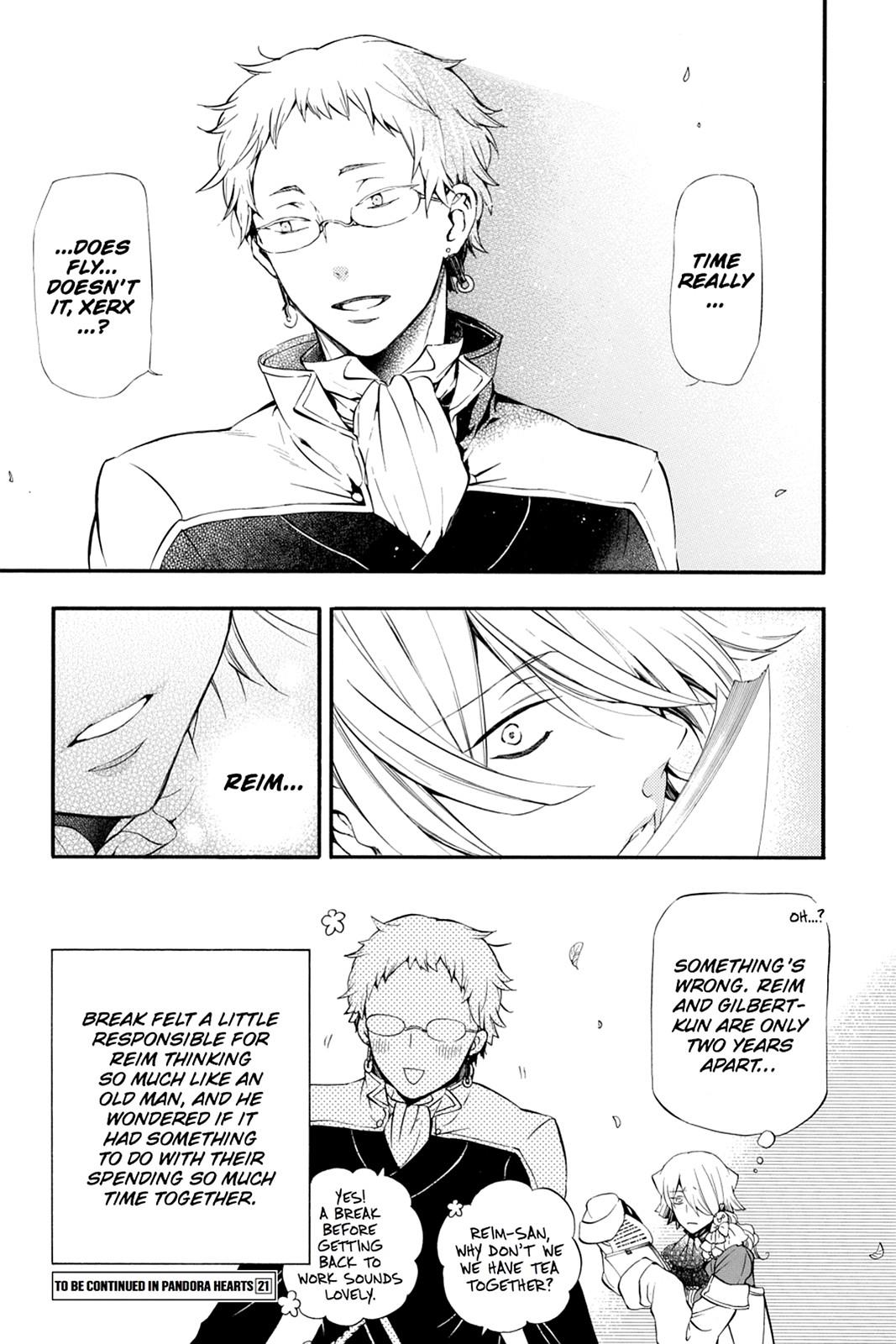 Pandora Hearts Chapter 82.5 page 17 - Chapter 82.5