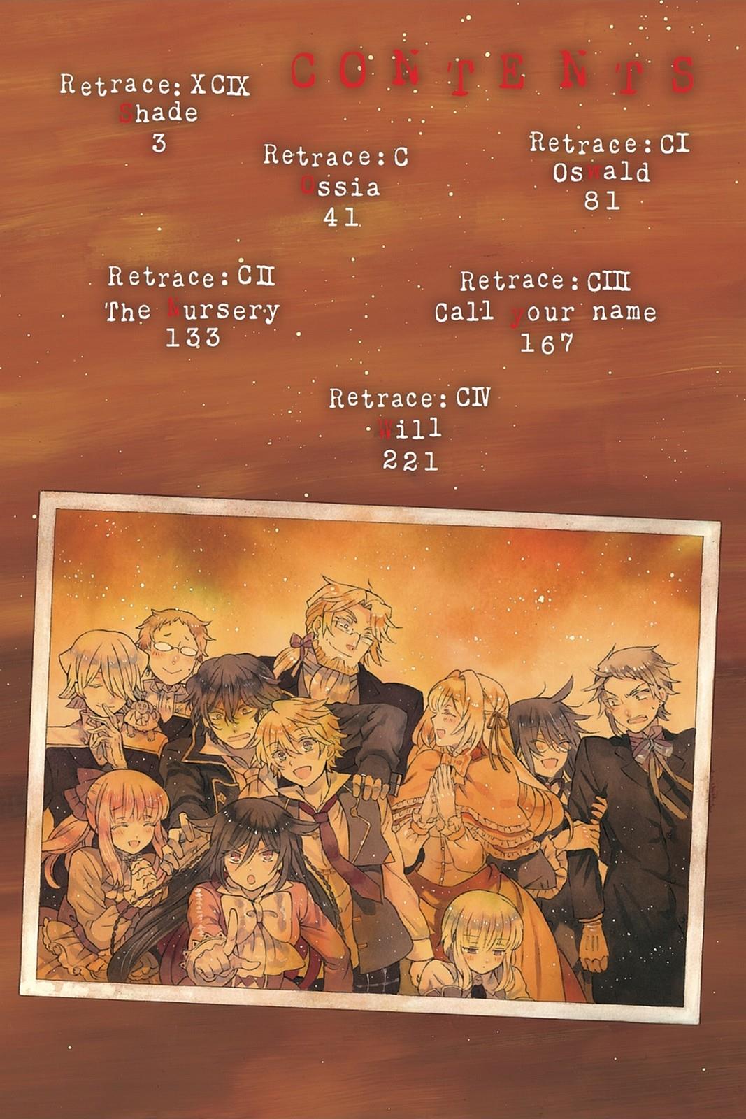 Pandora Hearts Chapter 99 page 3 - Chapter 99