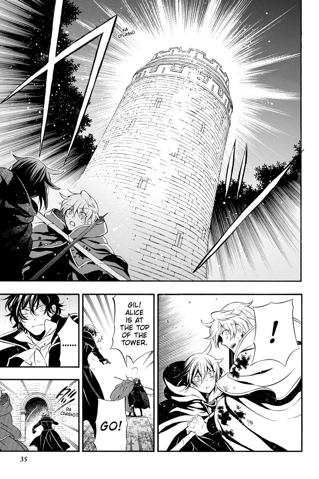 Pandora Hearts Chapter 99 page 36 - Chapter 99