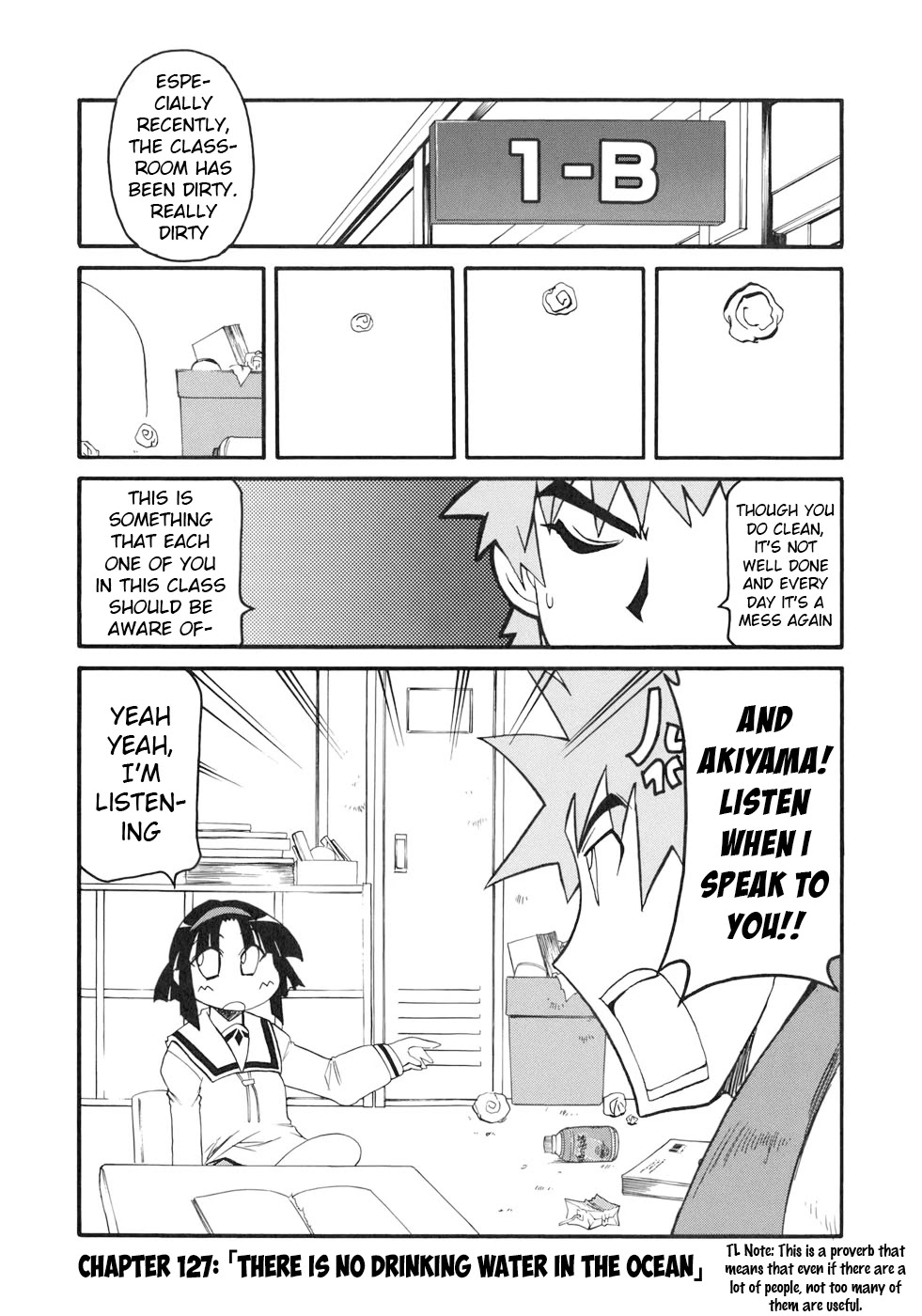 Pani Poni Chapter 127 page 1 - Chapter 127: There's No Drinking Water In The Ocean