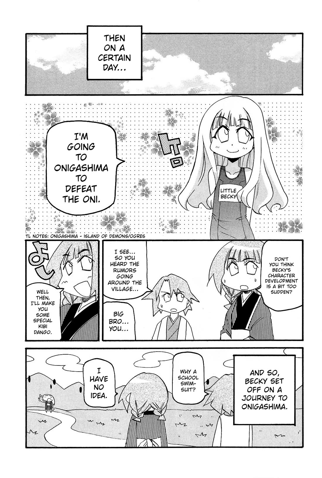 Pani Poni Chapter 150 page 3 - Chapter 150: Will an Oni or a Snake Appear?