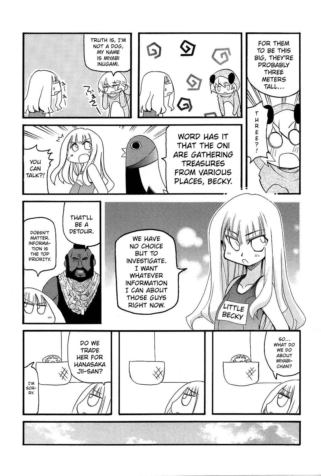 Pani Poni Chapter 150 page 7 - Chapter 150: Will an Oni or a Snake Appear?