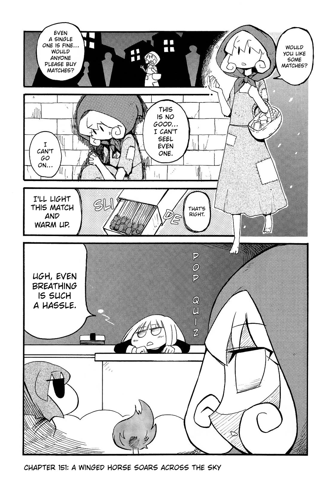 Pani Poni Chapter 151 page 1 - Chapter 151: A Winged Horse Soars Across the Sky