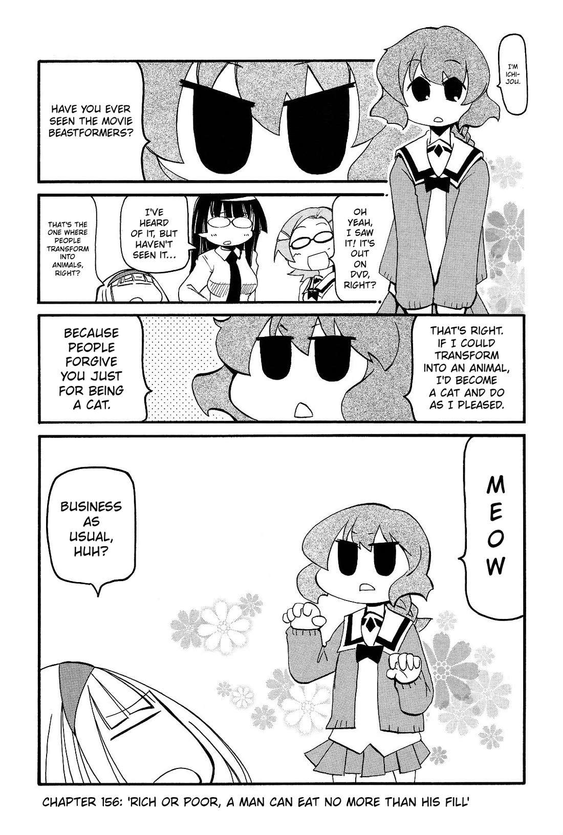 Pani Poni Chapter 156 page 1 - Chapter 156: Rich or Poor, a Man Can Eat No More Than His Fill