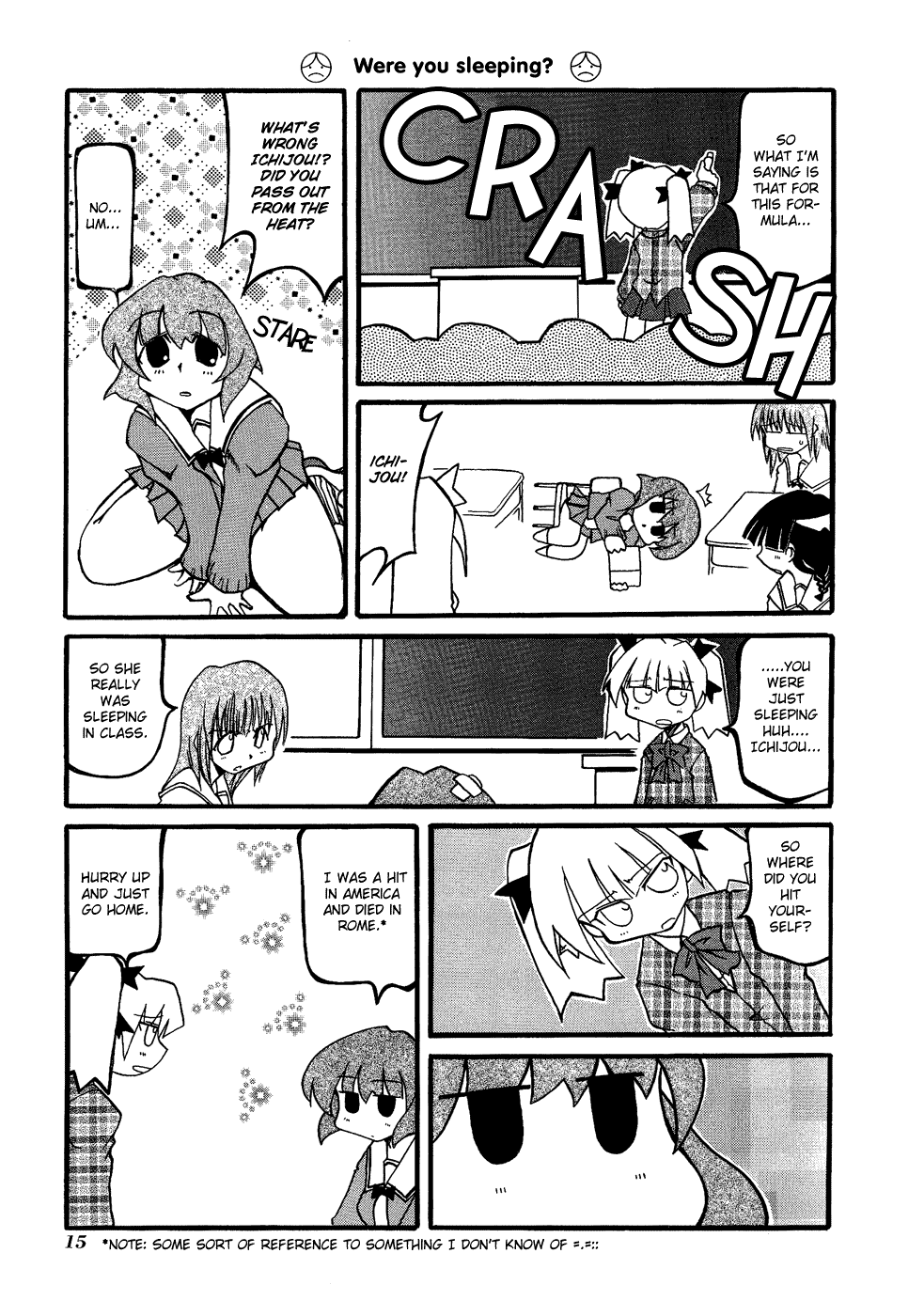 Pani Poni Chapter 16.2 page 6 - Chapter 16 v2 : Rain Brings Chestnuts and Drought Brings Persimmons