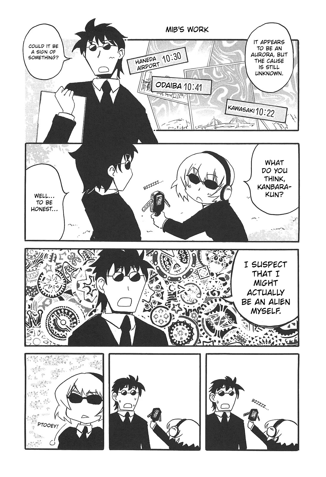 Pani Poni Chapter 163 page 2 - Chapter 163: MIB (Momotsuki in Black)