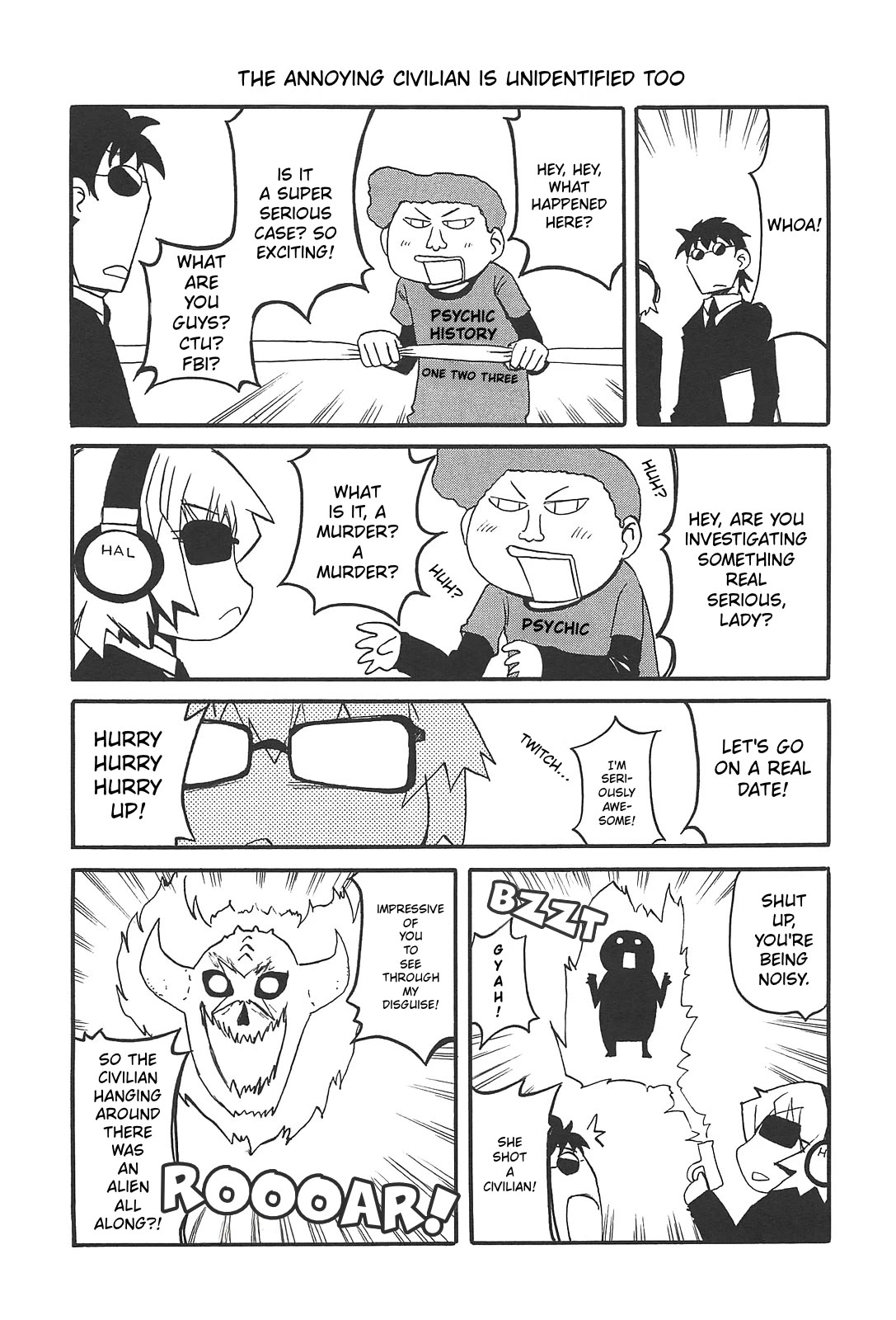 Pani Poni Chapter 163 page 5 - Chapter 163: MIB (Momotsuki in Black)