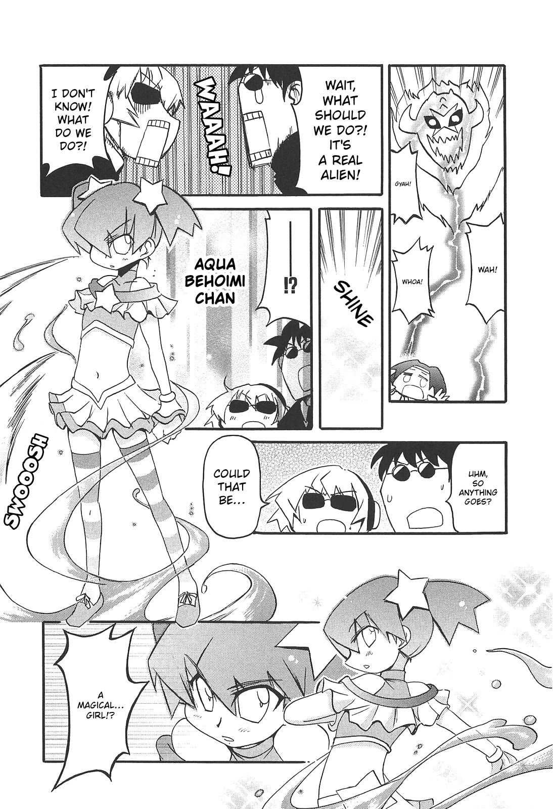 Pani Poni Chapter 163 page 6 - Chapter 163: MIB (Momotsuki in Black)