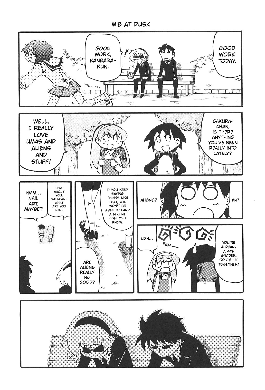 Pani Poni Chapter 163 page 8 - Chapter 163: MIB (Momotsuki in Black)