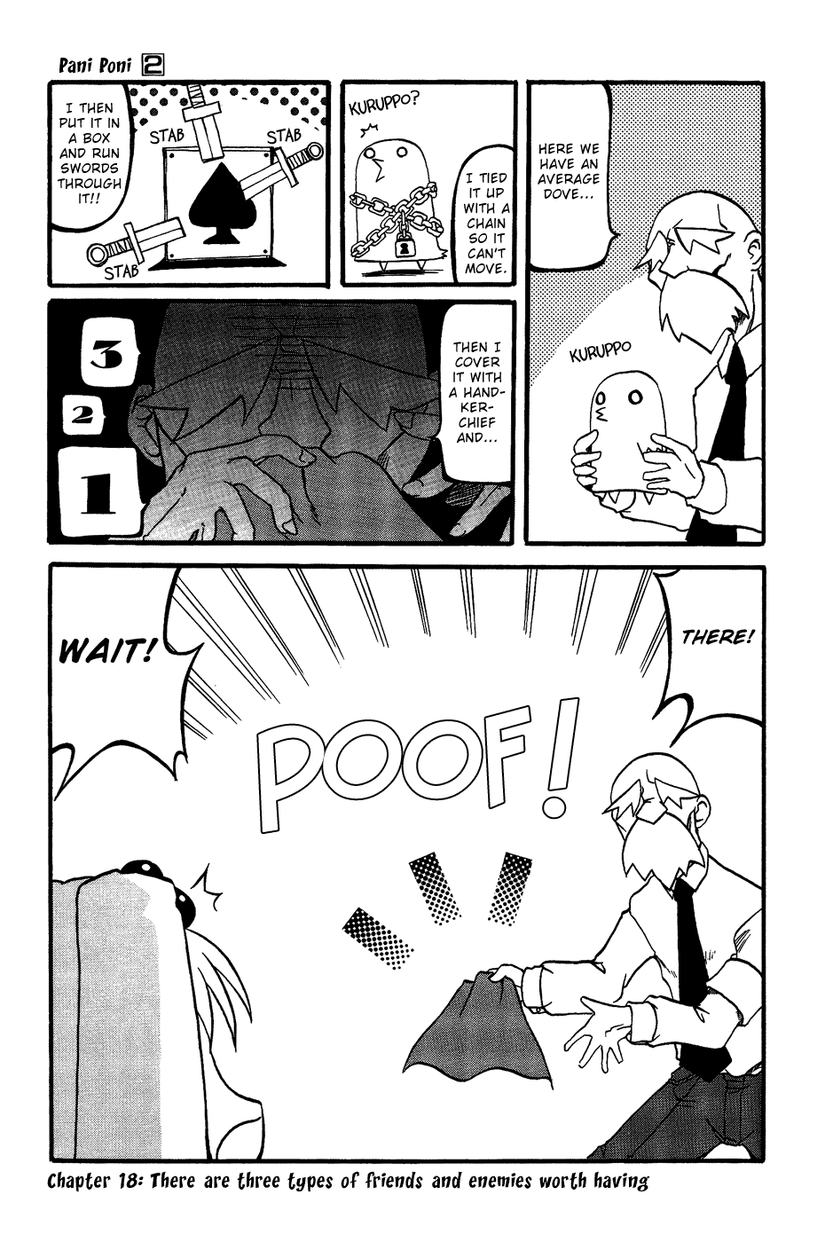 Pani Poni Chapter 18.2 page 2 - Chapter 18 v2 : There Are Three Types of Friends and Enemies Worth Having