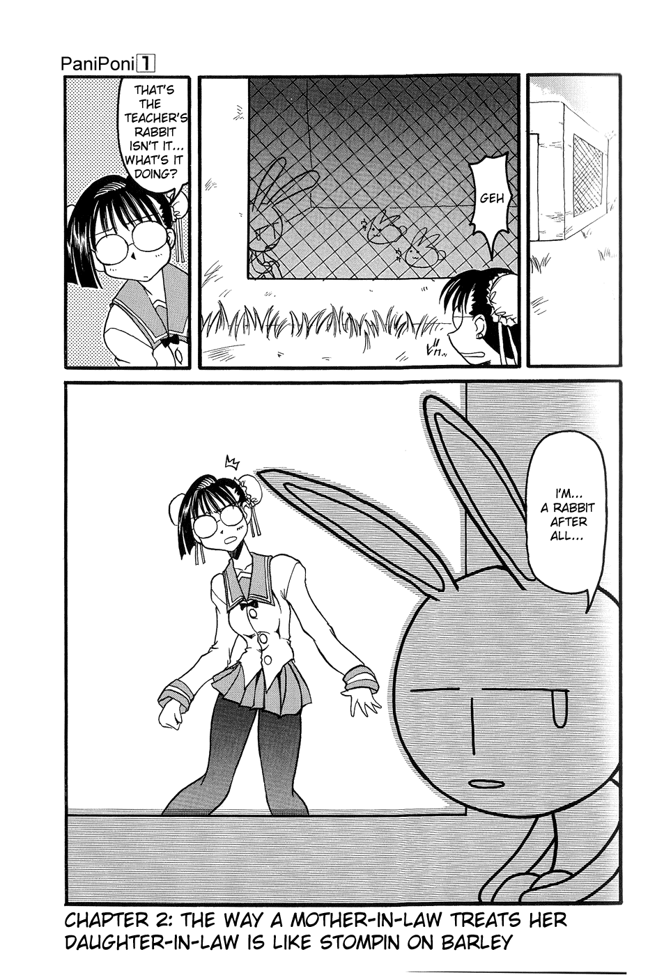 Pani Poni Chapter 2.2 page 2 - Chapter 2 v2 : The Way a Mother-In-Law Treats Her Daughter-In-Law Is Like Stomping ...