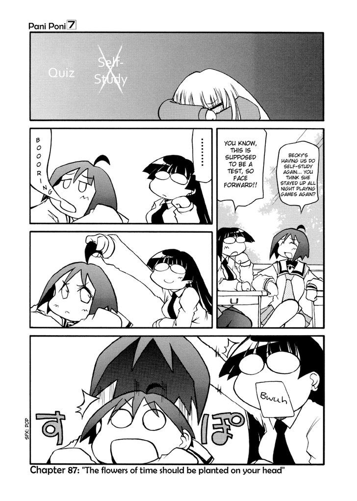 Pani Poni Chapter 87 page 1 - Chapter 87 : The flowers of time should be planted on your head