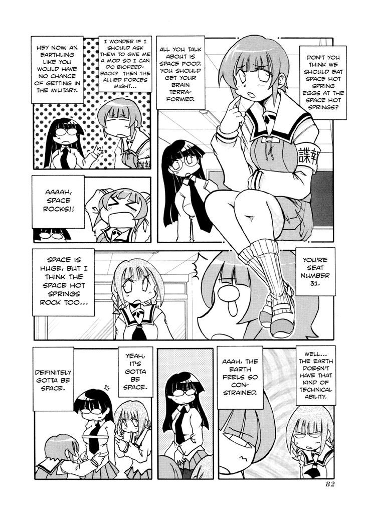 Pani Poni Chapter 89 page 6 - Chapter 89 : Carrying beans on a wooden door