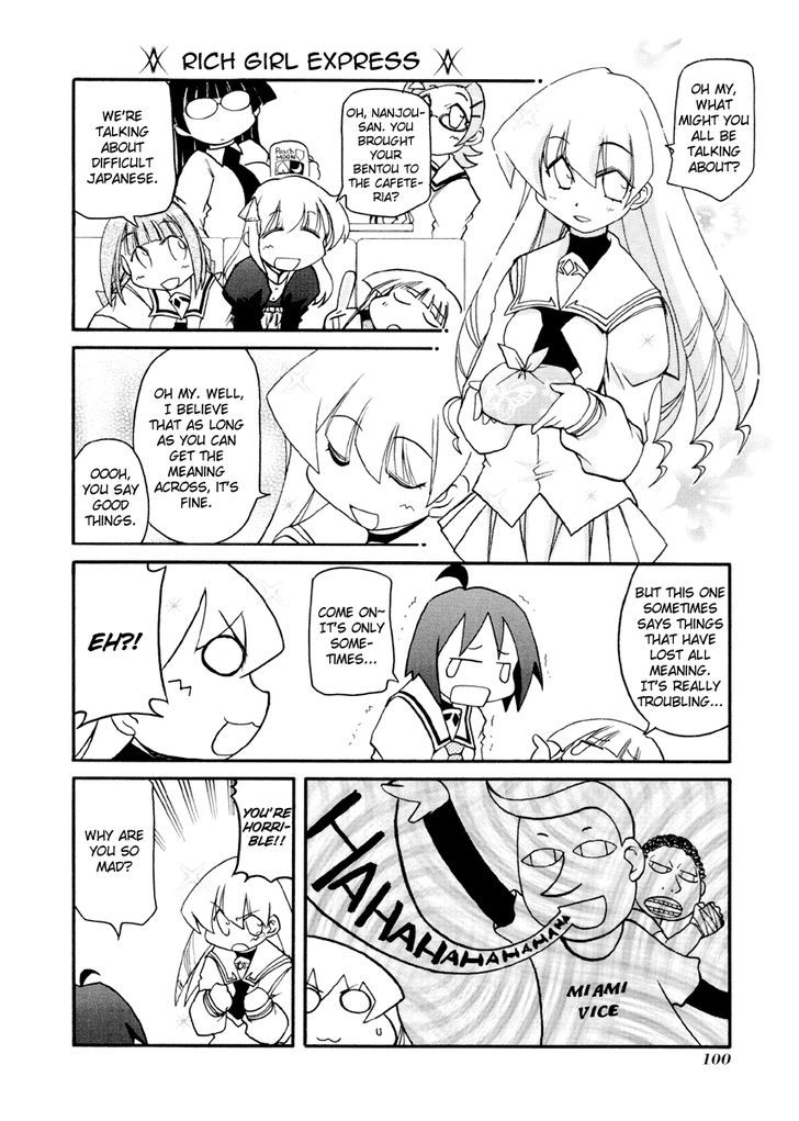 Pani Poni Chapter 91 page 6 - Chapter 91 : Water will fit in square and circular containers