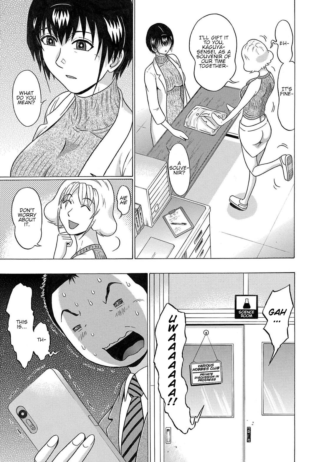 Pansuto Chapter 116 page 3 - Chapter 116: ...Sensei Is Way Too Good At XX!