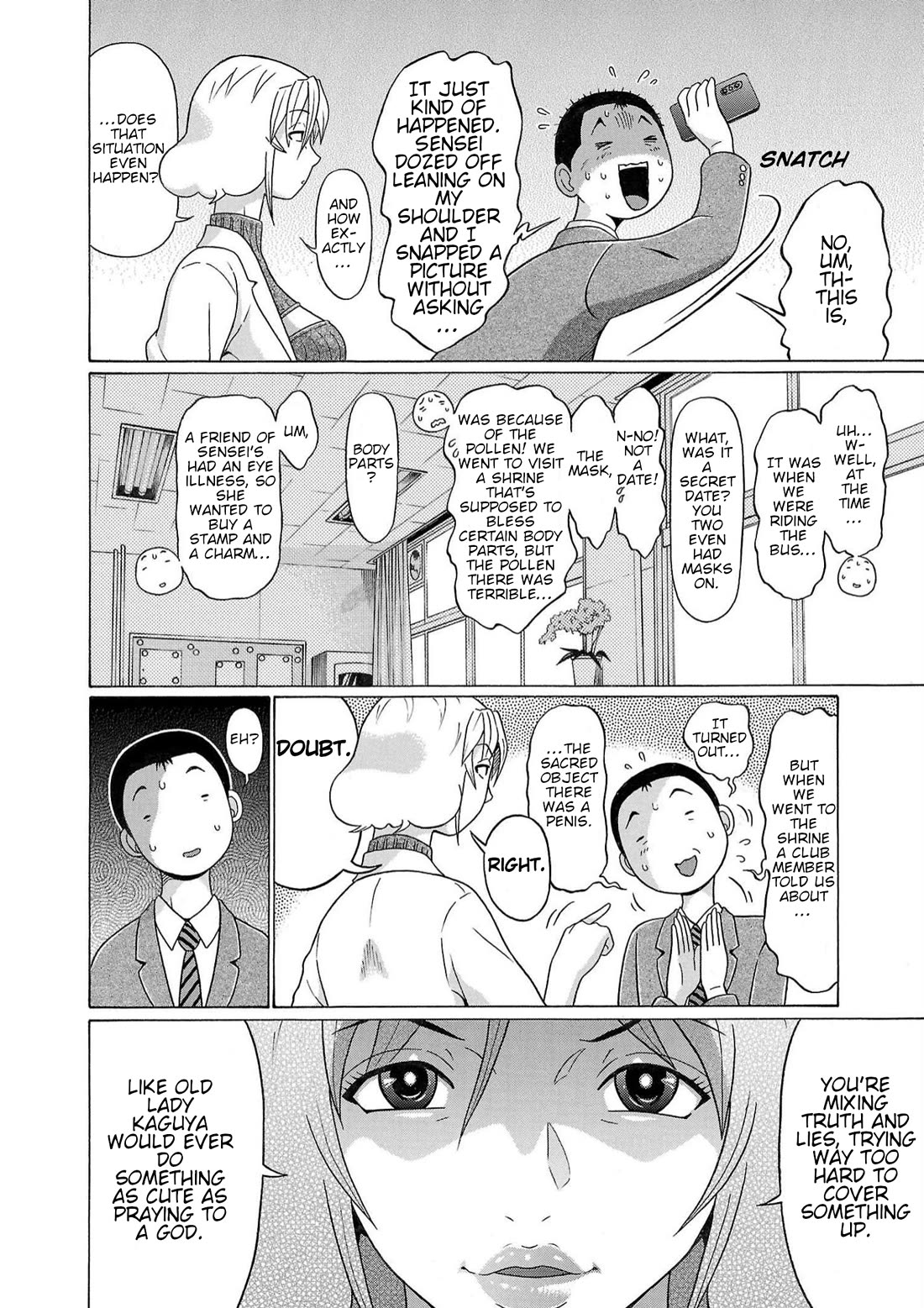 Pansuto Chapter 122 page 8 - Chapter 122: ...Sensing Danger!