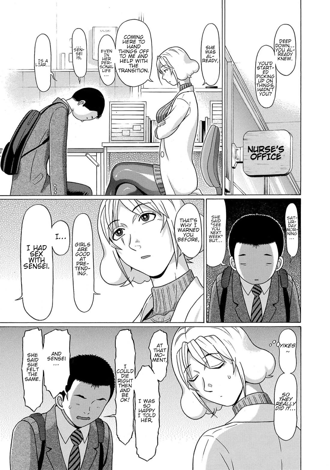 Pansuto Chapter 130 page 23 - Chapter 130: ...Thank You... Sensei [END]