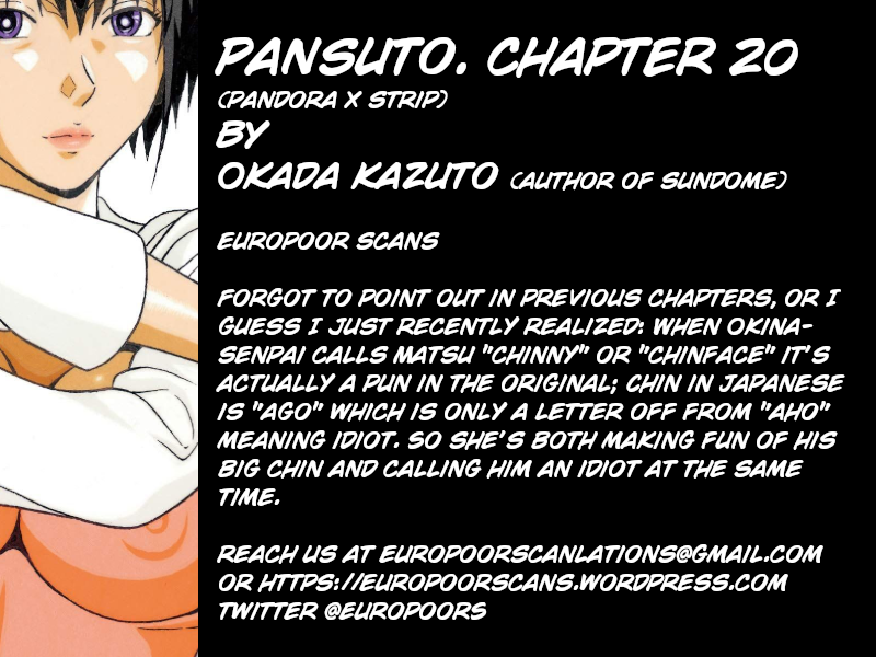 Pansuto Chapter 20 page 21 - Chapter 20: Sensei is vicious!