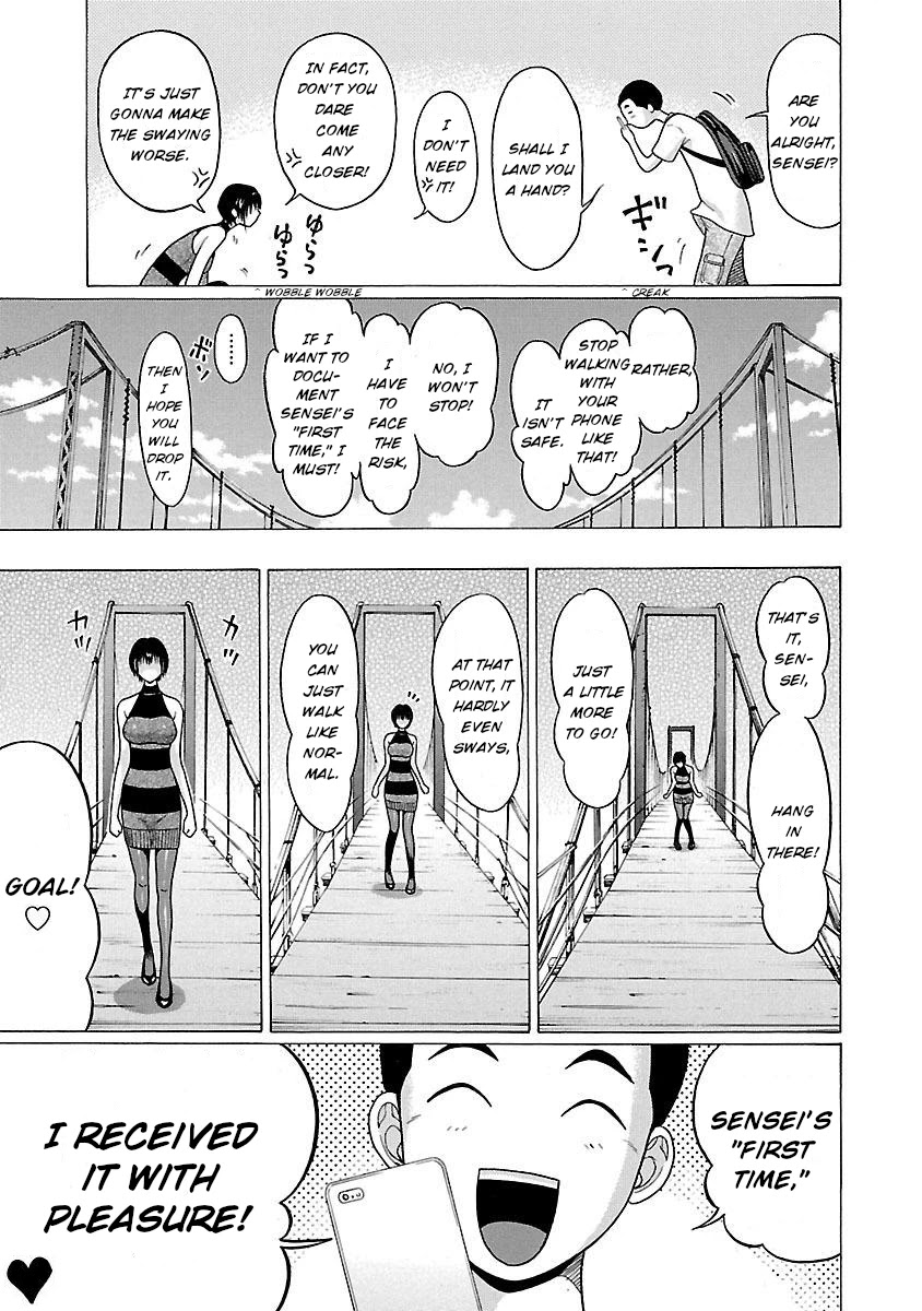 Pansuto Chapter 23 page 17 - Chapter 23: Sensei's first time ♥