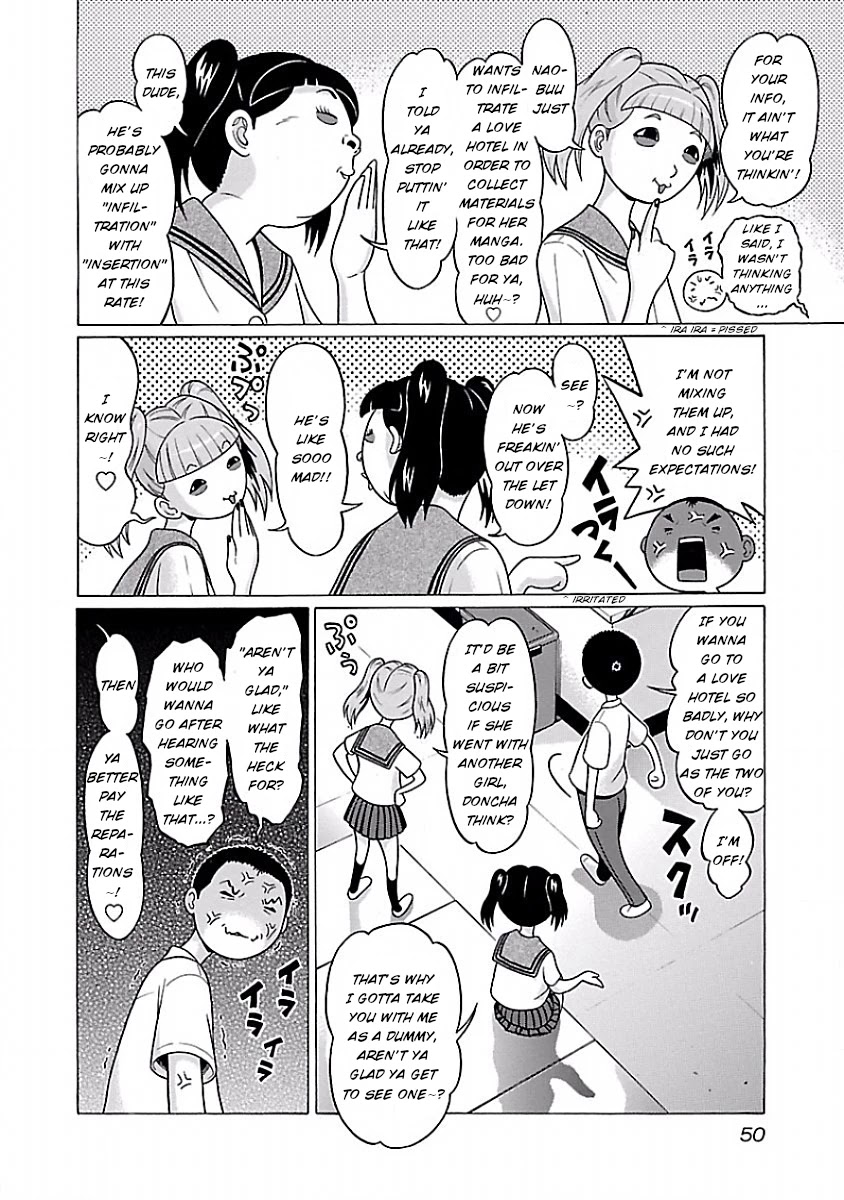 Pansuto Chapter 27 page 6 - Chapter 27: So a love hotel is like an internment camp...!?