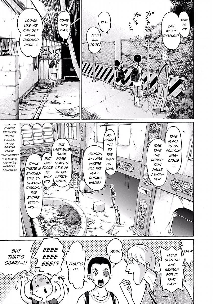 Pansuto Chapter 30 page 13 - Chapter 30: Plenty of dreams involving abandoned buildings ❤