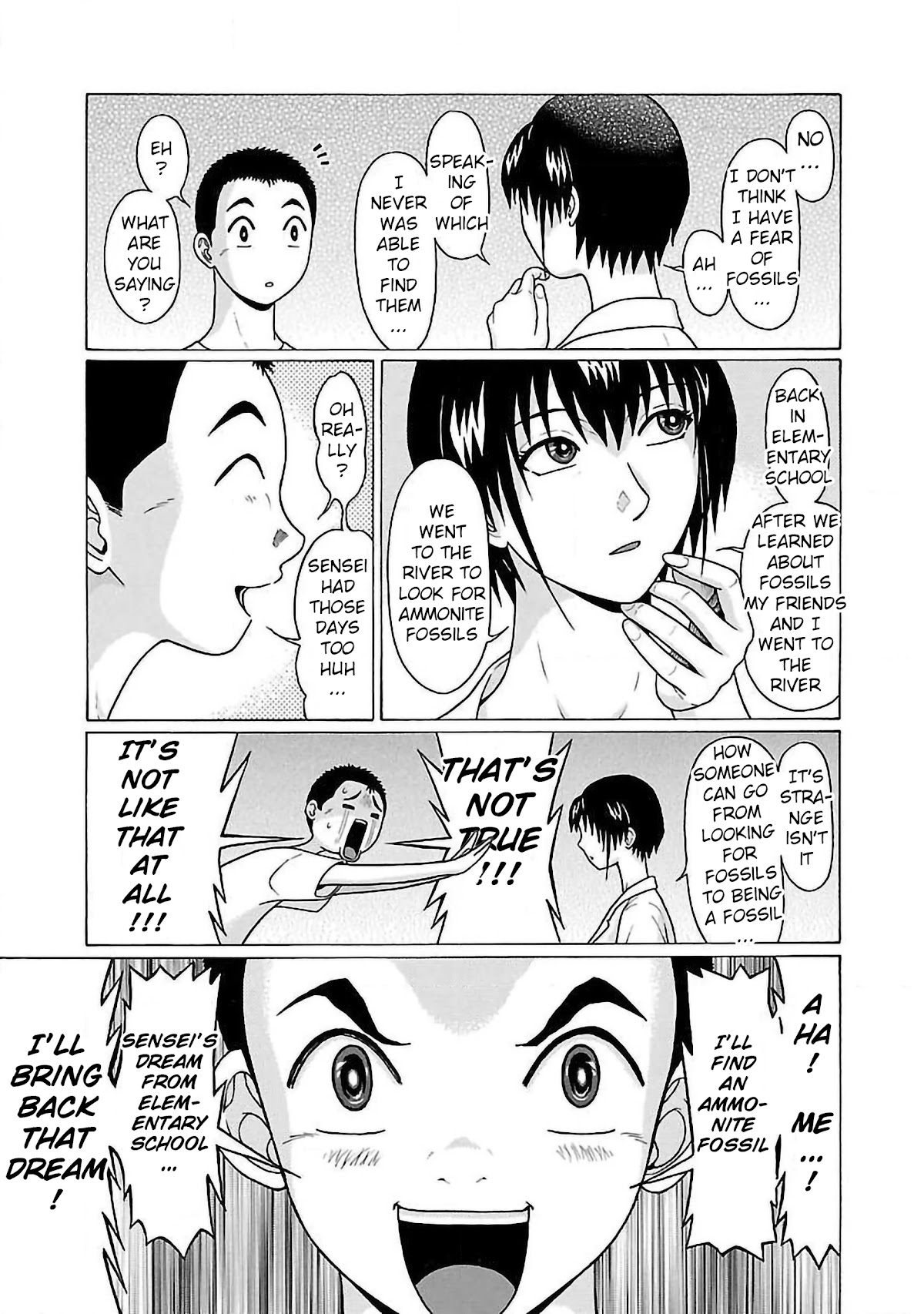 Pansuto Chapter 61 page 7 - Chapter 61: Sensei's And My Dream Exchange