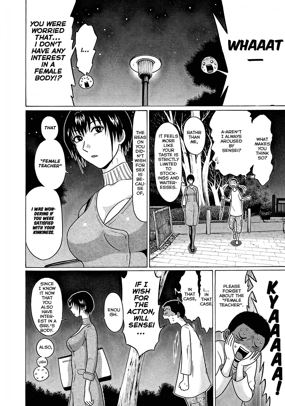 Pansuto Chapter 72 page 19 - Chapter 72: Sensei likes Exciting Things