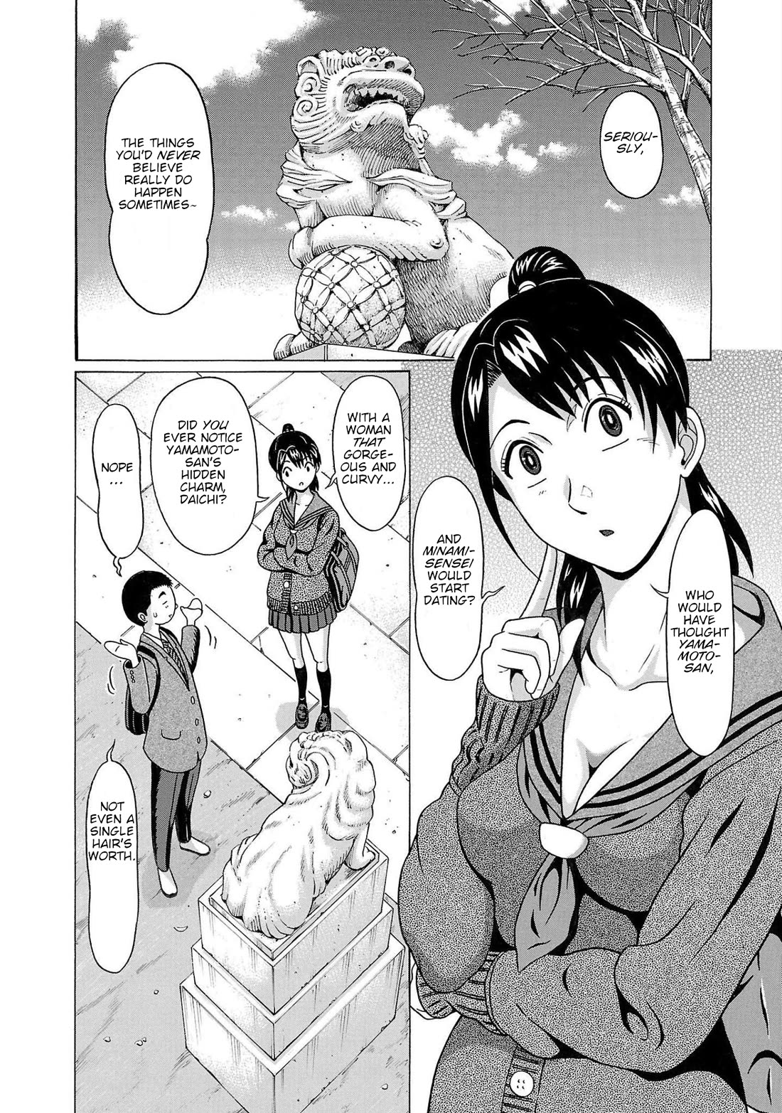 Pansuto Chapter 98 page 2 - Chapter 98: ...Still... It's Kanan-San