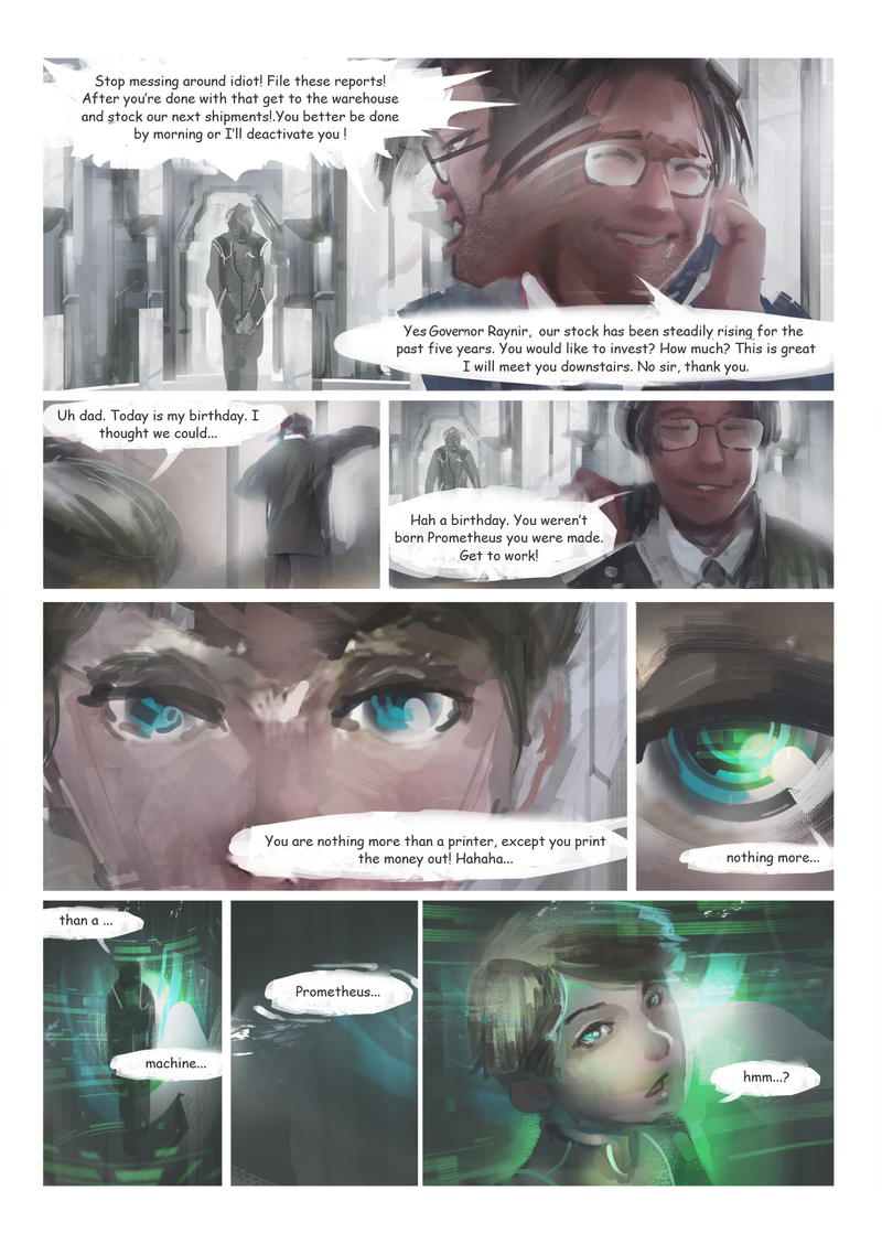 Pantheon Chapter 2.2 page 5 - Chapter 2 v2 : Descent