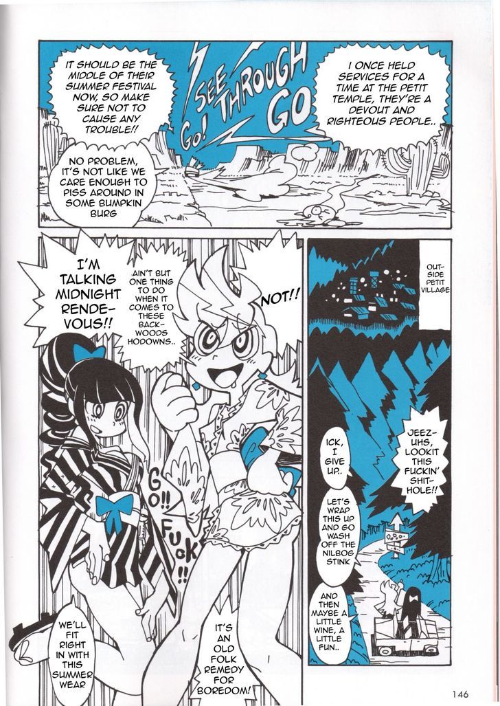 Panty & Stocking with Garterbelt in Manga Strip Chapter 2 page 2 - Chapter 2