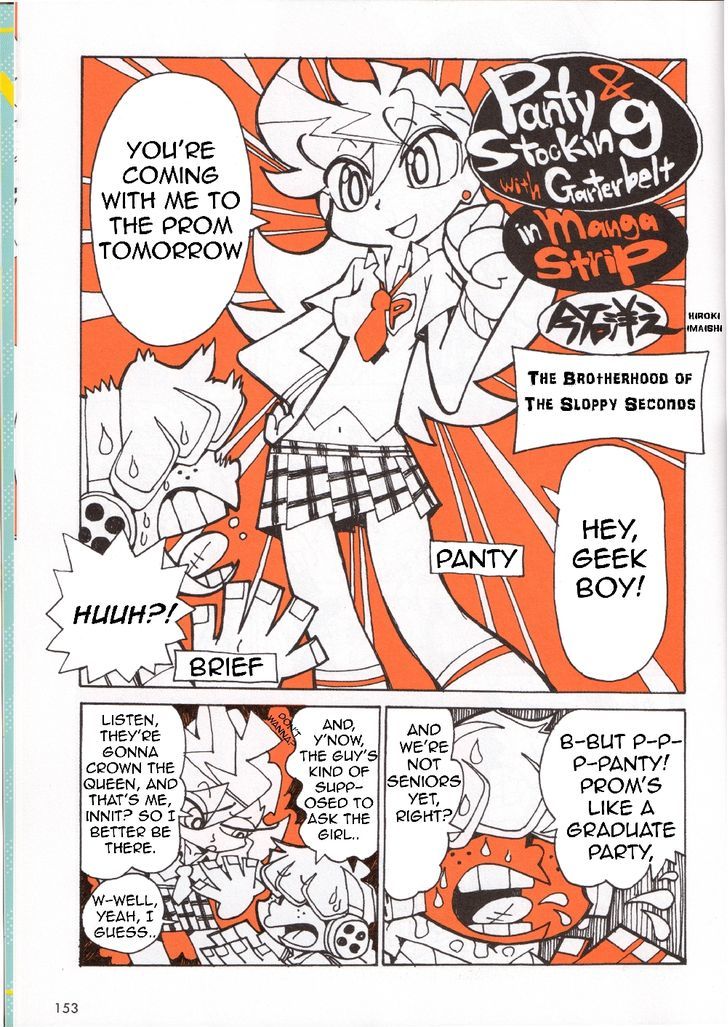 Panty & Stocking with Garterbelt in Manga Strip Chapter 3 page 1 - Chapter 3