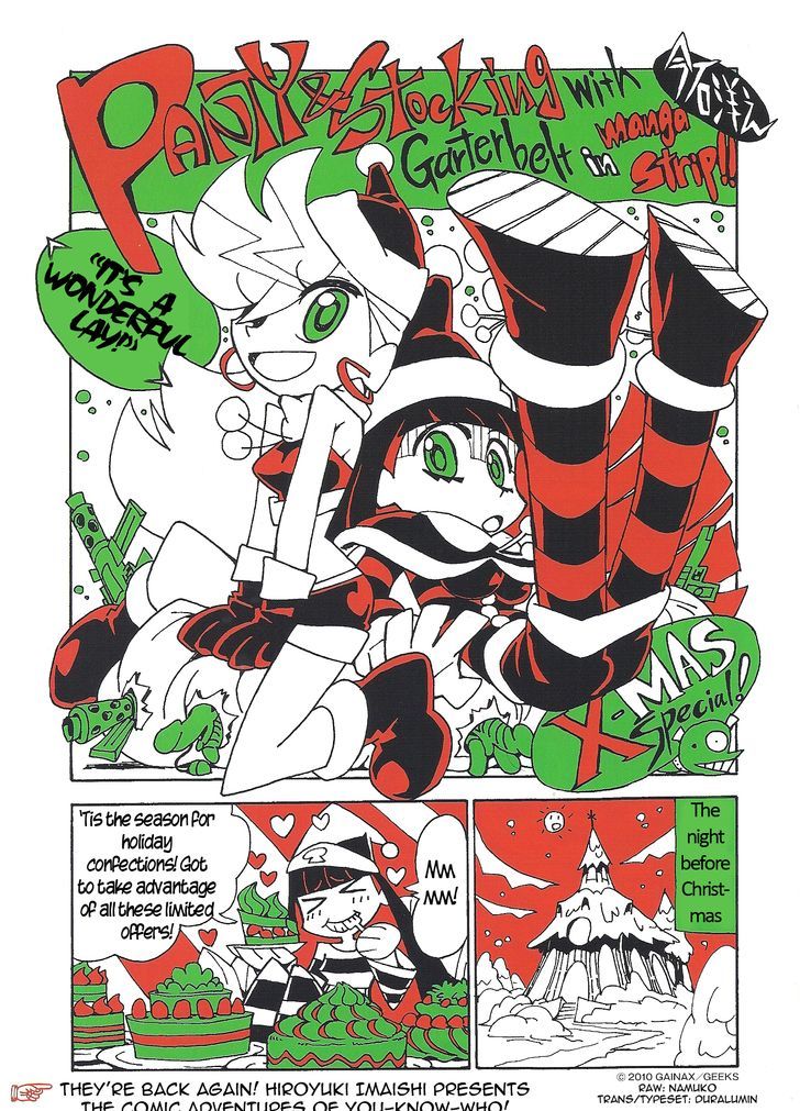 Panty & Stocking with Garterbelt in Manga Strip Chapter 4.5 page 1 - Chapter 4.5