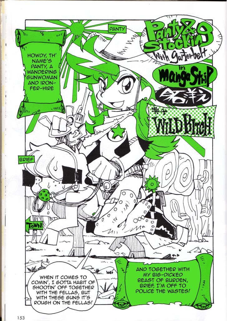 Panty & Stocking with Garterbelt in Manga Strip Chapter 4 page 1 - Chapter 4