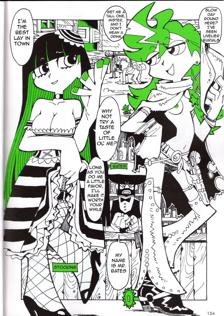 Panty & Stocking with Garterbelt in Manga Strip Chapter 4 page 2 - Chapter 4